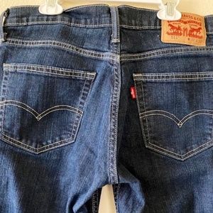 Levi's 511 men's slim blue jeans